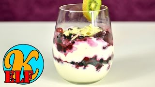 Waldbeeren Mascarpone Creme selber machen  KanalELF Rezept 69 [upl. by Demmer]