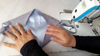 🔥How to easily sew a beautiful bag from a piece of rectangular fabricpart15💃 [upl. by Ivens]