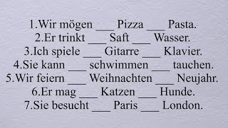 Sowohlals auch wedernoch Deutsche Konjunktionen Dativ Akkusativ A1 A2 B1 [upl. by Sorvats7]