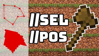 Minecraft WorldEdit Sel Pos Region Selection Command Tutorial 120 [upl. by Hindorff]