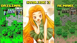 Hydlide 3Super Hydlide  PC Remake Longplay TampE Soft ハイドライド3 JRPG [upl. by Ahsik]