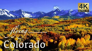 Colorado By Drone  Telluride Aspen Silverton amp More 4K Travel Footage [upl. by Doersten]