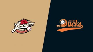 LIVE on FloBaseball Atlantic North Playoffs  Lancaster Barnstormers vs Long Island Ducks [upl. by Levine]