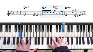 Tritone Substitution the one jazz piano trick you need to know [upl. by Falo984]