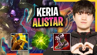 KERIA TRIES SOME ALISTAR SUPPORT  T1 Keria Plays Alistar Support vs Rell Season 2024 [upl. by Oicul]