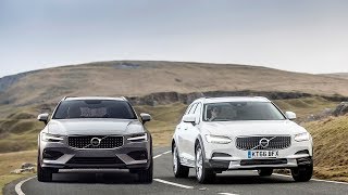 2019 Volvo V60 Cross Country vs 2018 Volvo V90 Cross Country [upl. by Anniroc922]