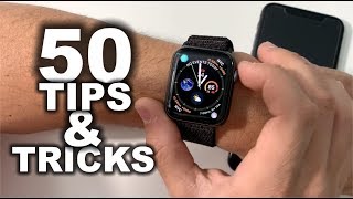 50 Best Tips amp Tricks for Apple Watch Series 4 [upl. by Valentin839]