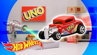 THE ULTIMATE GAME SHOWDOWN ft UNO💥  HW Mattel Games™ in Bringing the GAME  Hot Wheels [upl. by Samled]