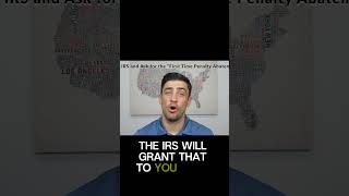 First Time Penalty Abatement Part 2 short irs tax taxpreparer taxseason [upl. by Adaj]