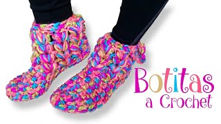 Botitas a Crochet [upl. by Mckale]