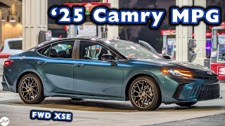 2025 Toyota Camry – MPG Test  Realworld Highway Fuel Economy amp Range XSE FWD [upl. by Eidnas]