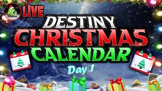 LIVE Destiny CHRISTMAS CALENDAR Day 1  Destiny 2 Revenant [upl. by Youngran23]