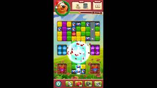 Toon Blast Level 8720  NO BOOSTERS 🐻🐺🐱  SKILLGAMING ✔️ [upl. by Wan102]