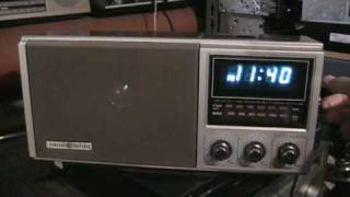 GE hifi AMFM clock radio [upl. by Serafine563]