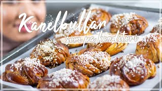 Kanelbullar  goda och saftiga som på bageri  Lär dig baka med Camilla Hamid [upl. by Peale]