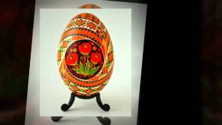 Ukrainian Easter Eggs Pysanky by Anna Perun [upl. by Feodora]