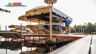 Nisswa Marine  ShoresStation Boat Lifts [upl. by Borrell395]