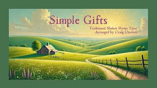 Simple Gifts Rhythm Play Along [upl. by Nerraw]