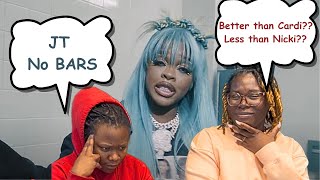 City girl JT No BARS  Reaction  Better than Cardi B less than Nicki M reactionvideo [upl. by Mcconnell]