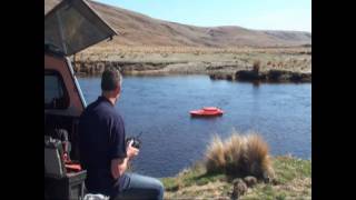 Oceanscience QBoat 1800D with the TRDI StreamPro ADCP [upl. by Stultz828]