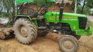 Indofarm 3035DI 2022 model tracktar 40 HP power steering honor review full detail [upl. by Borrell]