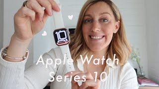 Apple Watch Series 10 Unboxing and first impressions 42mm Rose Gold  Updating from Series 3 [upl. by Annehsat]