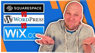 Wix vs Squarespace vs Wordpress which is right for you [upl. by Feeney]