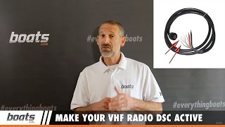 Boating Tips Make Your VHF Radio DSC Active [upl. by Noe]