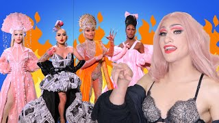 FASHION BURNS Rupauls Drag Race All Stars 5 [upl. by Odlamur]