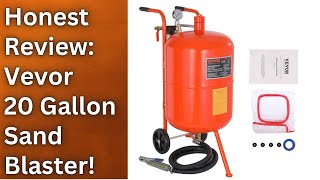 Product Review Vevor 20 Gallon Sand Blaster [upl. by Sexela]