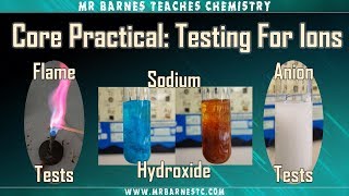 GCSE 19 Separate Chemistry 9 Core Practical Testing for Ions [upl. by Lledniw251]