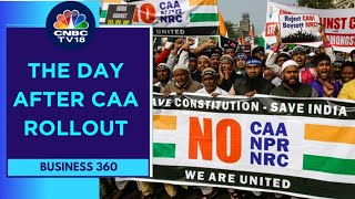 The Day After CAA Rollout Portal Goes Live Protests In Some Pockets  Citizenship Amendment Act [upl. by Katha801]