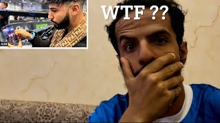 Adam saleh exposed about v boxing jee got a punched with someone  abdullah aldubaie reactions [upl. by Tiebout]