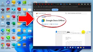 How to Use Google Doc offline on Laptop [upl. by Ailero830]