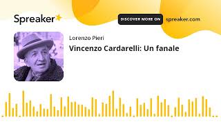 Vincenzo Cardarelli Un fanale [upl. by Dianthe]