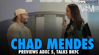 Chad Mendes Previews ADXC 5 Open to BKFC Return Under One Condition [upl. by Annais203]