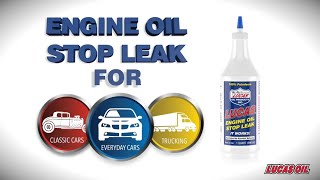 Lucas Engine Oil Stop Leak  It Works [upl. by Emie]