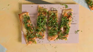 Flamkuchen met zalm  Gangmakers  Coop [upl. by Chemaram]