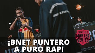 ¡BNET PUNTERO A PURO RAP vs MNAK  FMS ESPAÑA 2020 J4 [upl. by Ocirrej]