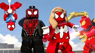 МНОГО ПАУЧКОВ  LEGO Marvels Avengers DLC [upl. by Yrroc]