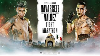 Navarrete vs Valdez Fight Marathon [upl. by Winthorpe]