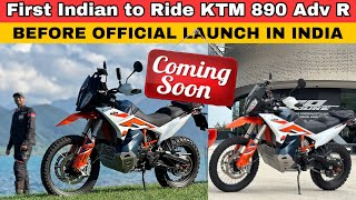 EP15 KTM gave me 890 Adventure R to ride before its official launch in India  KTM 890 Adv R [upl. by Misti]