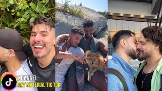 GAY COUPLE TIKTOKS COMPILATION 115  Gay Couples 🥰✨ [upl. by Ahsinelg]