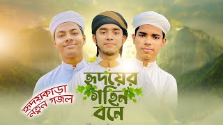 হৃদয়কাড়া নতুন গজল । Hridoyer Gohin Bone । হৃদয়ের গহিন বনে । Kalarab । Holy Tune [upl. by Ikiv]