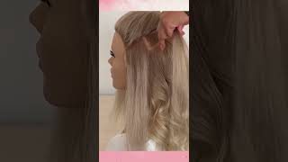 4 main ways to create different diameter of flat iron curls Hairstyle tutorial [upl. by Akyeluz]