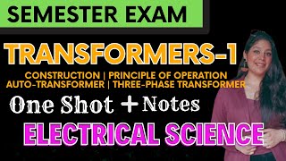 Transformers Construction and principle  Autotransformer  threephase transformer [upl. by Pease]