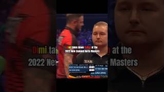 Dimi takes down Cullen at the 2022 New Zealand Darts Masters 🇳🇿  pdc darts viralshorts [upl. by Yragerg]