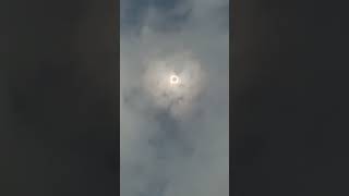 Totality Eclipse at 140 PM Bedford TX [upl. by Lemuelah972]