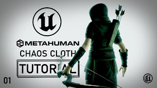 How to Create Amazing Cloth Simulations with Chaos Cloth in Unreal Engine 5 PART 01  UE5 Tutorial [upl. by Mandal]