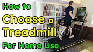 How to Choose a Treadmill for Home Use 5 Guidelines amp 21 Issues [upl. by Annaiuq]